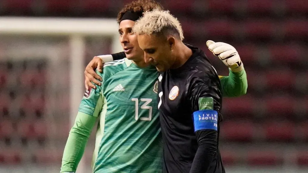 Keylor Navas y Guillermo Ochoa