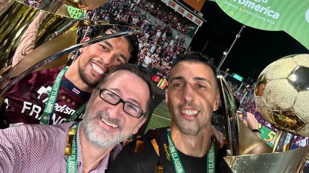 Juan Carlos Rojas, presidente multicampeón con Saprissa. (Instagram)