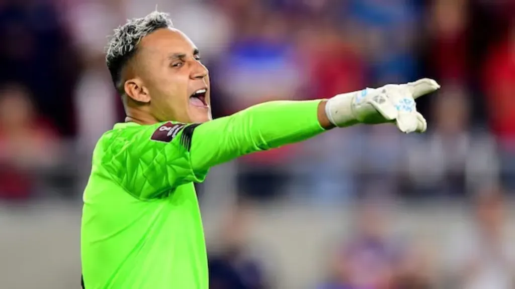 Keylor Navas con la Selección de Costa Rica