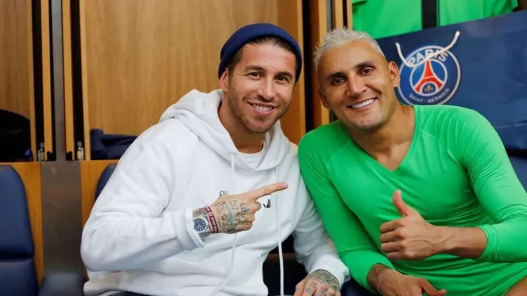 Sergio Ramas y Keylor Navas, dos que fueron ofrecidos en Brasil.