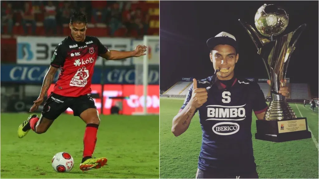 Cabalceta jugó en varios equipos ticos, como Alajuelense y Saprissa, luciendo un gran nivel sobre todo en San Carlos. (Fotos: LDA y TD Más)