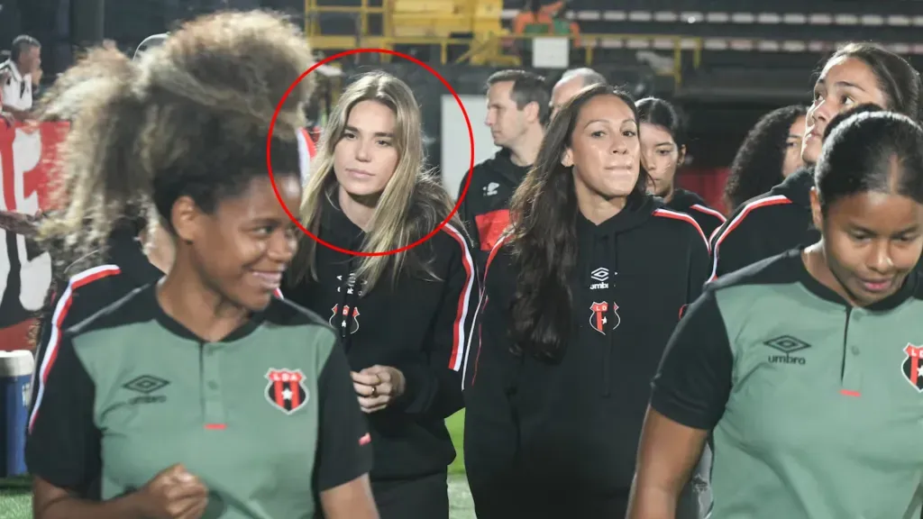 Anna Gilbertson, quien aún no fue anunciada oficialmente, integra las filas de Alajuelense desde enero. (Foto: Jorge Navarro / La Nación)