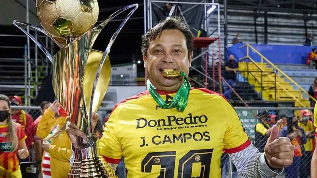Campos llevó a Herediano a la gloria en el Clausura 2021 (CS Herediano).