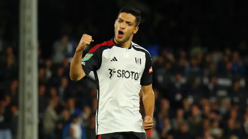 Raúl Jiménez celebra. | Getty Images