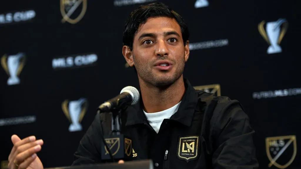 Carlos Vela no sabe si continuará en Los Ángeles tras la final de la MLS. | Getty Images