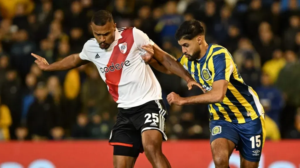 Fue el cuarto gol de Salomón Rondón con la camiseta de River.