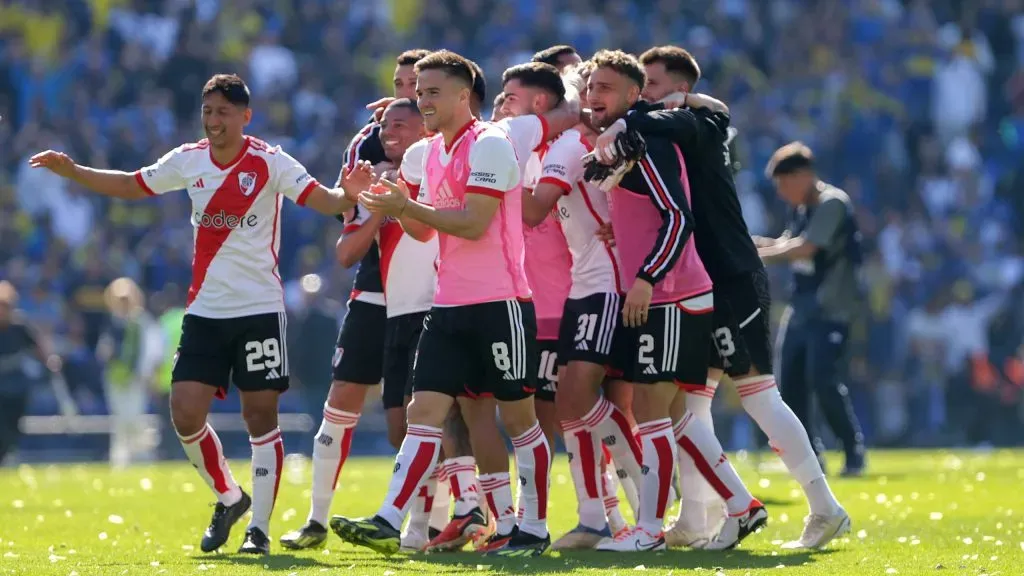 River se volverá a ver las caras con Boca este domingo. Foto: Getty.