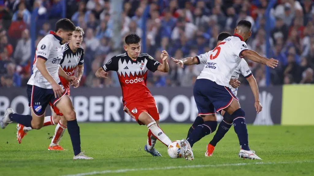 River se fue con las manos casi vacías de Uruguay. Foto: Getty.