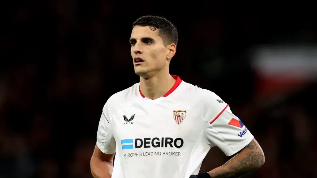 Lamela hizo oficial su salida del Sevilla. (Foto: Getty).