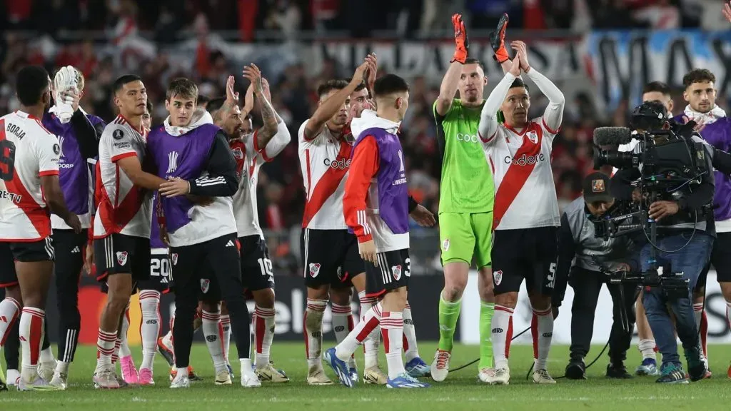 River terminó como el mejor puntero de la Copa Libertadores 2024 con 16 unidades de 18 posibles. (Foto: Getty).