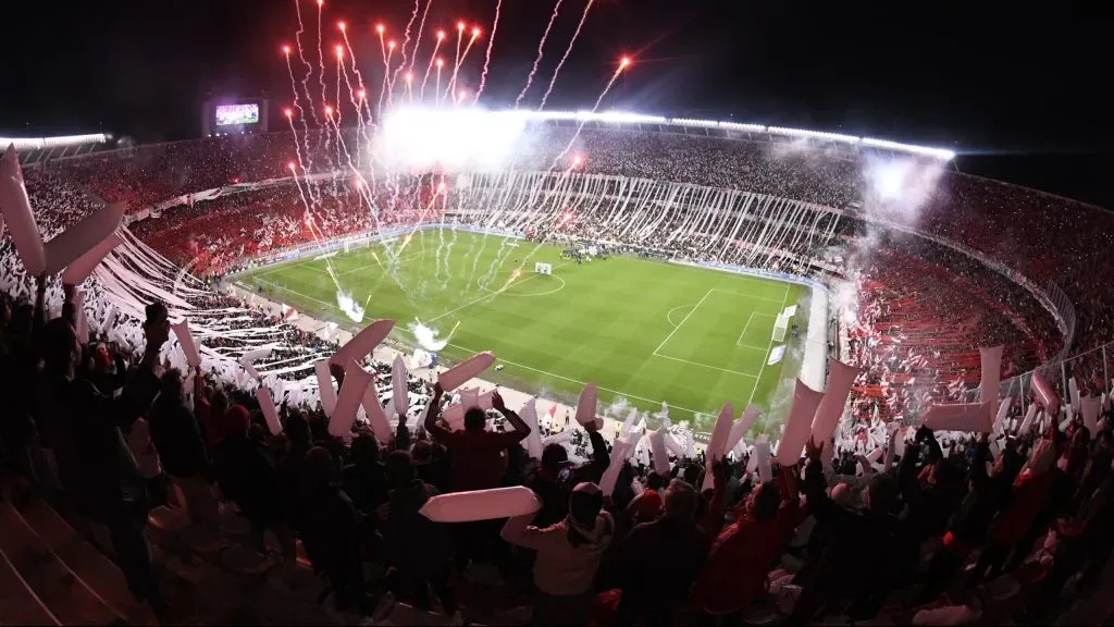 El Monumental se prepara para ser la sede de la final de la Copa Libertadores.