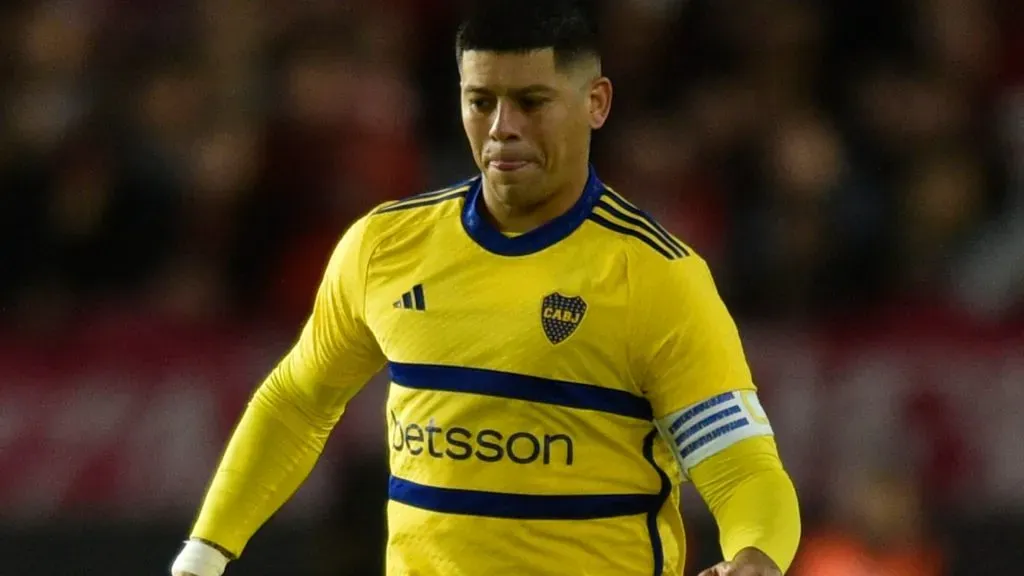 Estudiantes tiene en el radar a Marcos Rojo.