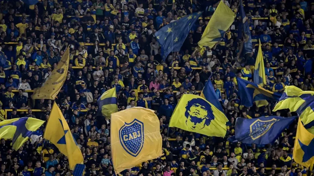 La hinchada de Boca, el Jugador Número 12, presente en cada tribuna. (Getty)