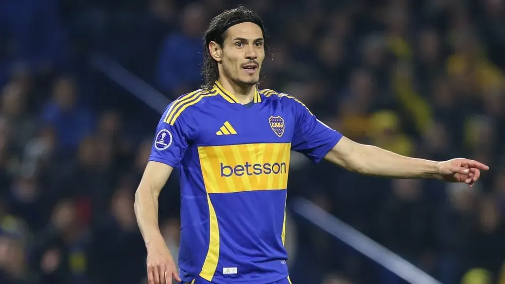 Cavani, clave en Boca en este 2024. (Getty)