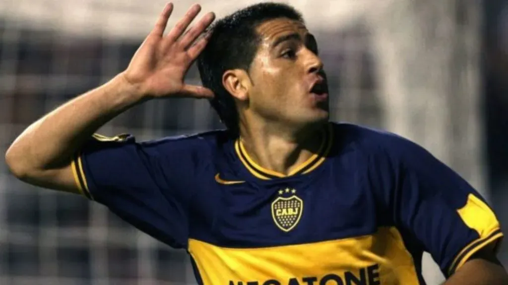 Juan Román Riquelme, uno de los máximos ídolos del Xeneize. (Getty)