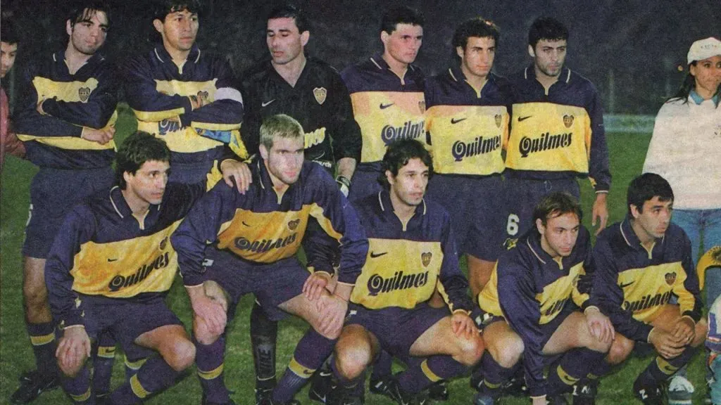 Fernando Ortiz jugó en Boca en 1998. (Archivo)