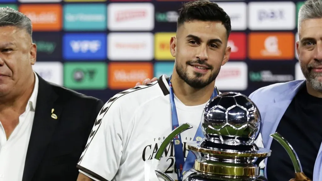 Nacho Vázquez, campeón con Platense 