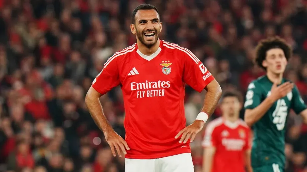 Pavlidis, la carta de gol del Benfica. (Getty)