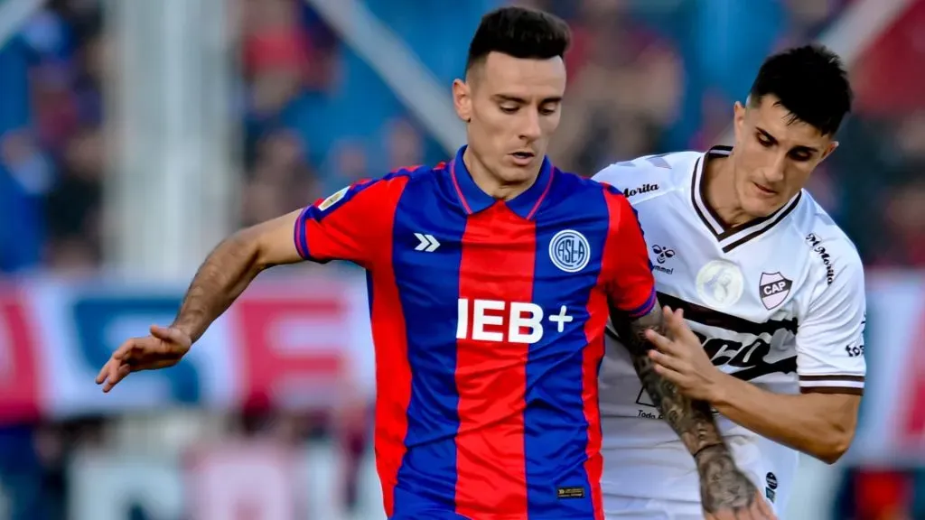 Malcom Braida en San Lorenzo (Getty Images)