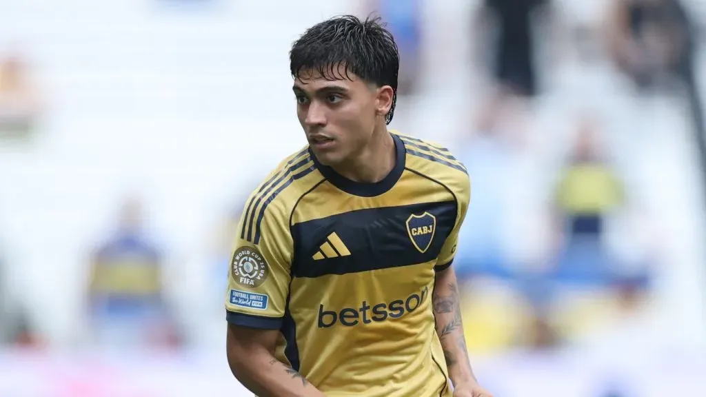 Exequiel Zeballos en Boca (Getty Images)