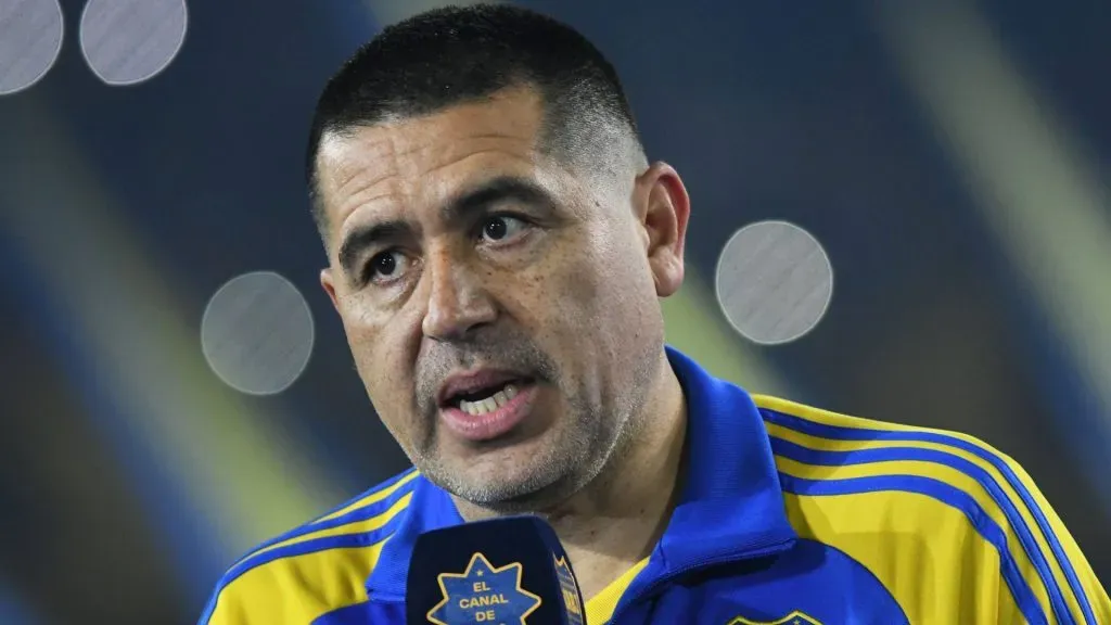 Juan Román Riquelme en Boca (IMAGO)