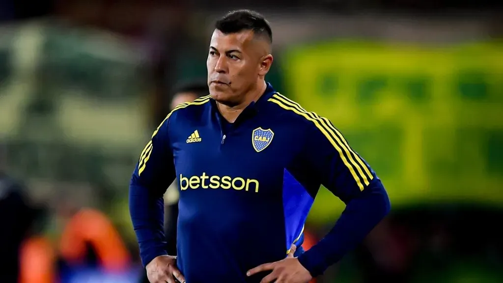Almirón dirigió a Boca en 2023. (Getty)