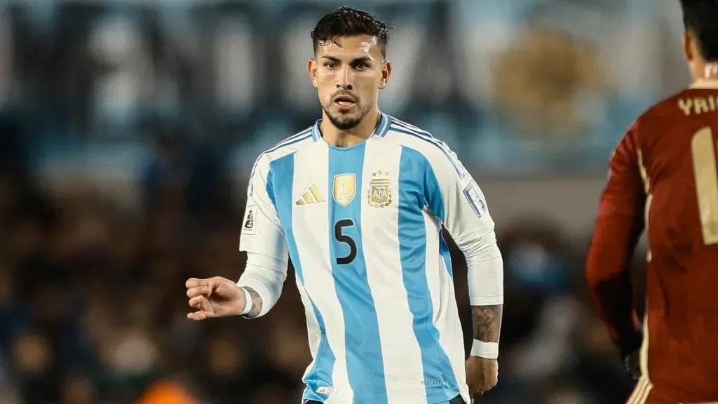 Paredes fue figura en la Selección Argentina. (Boca Oficial)