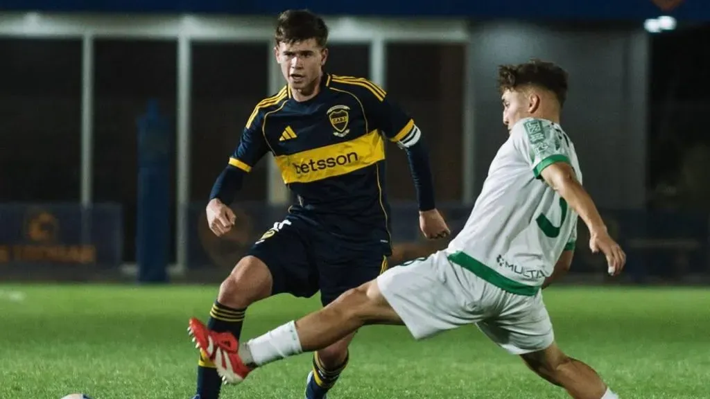 Dalmasso es uno de los capitanes de la Reserva de Boca. (Instagram)