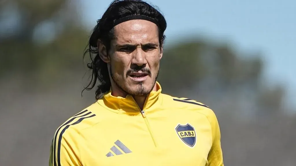 Cavani podría volver a la titularidad en Boca vs. Barracas Central. (@javierphotogamma)