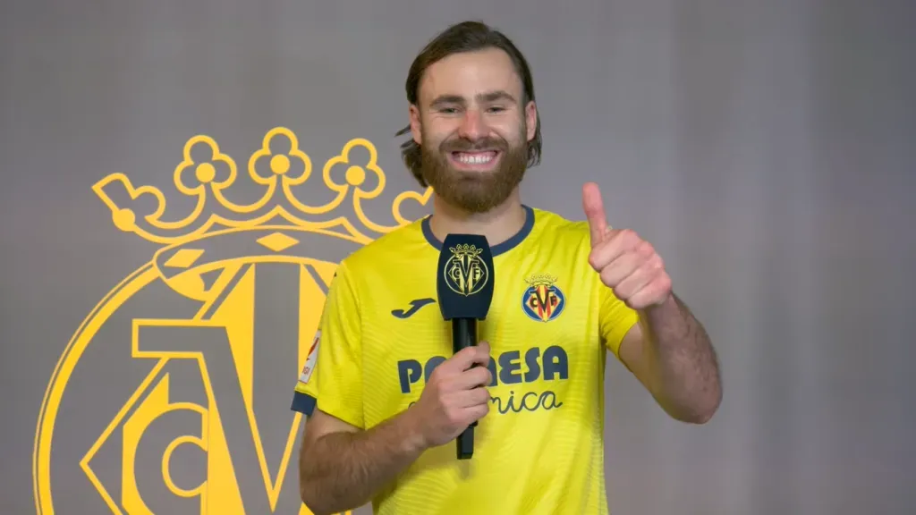 Ben Brereton es pura felicidad en el Submarino Amarillo. | Foto: Villarreal