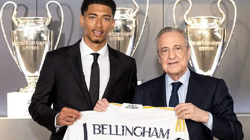 Bellingham fue presentado como toda un estrella en el Real Madrid.