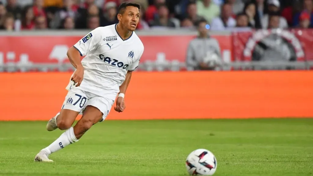 Alexis Sánchez jugó la temporada pasada en Olympique de Marsella (Getty Images)