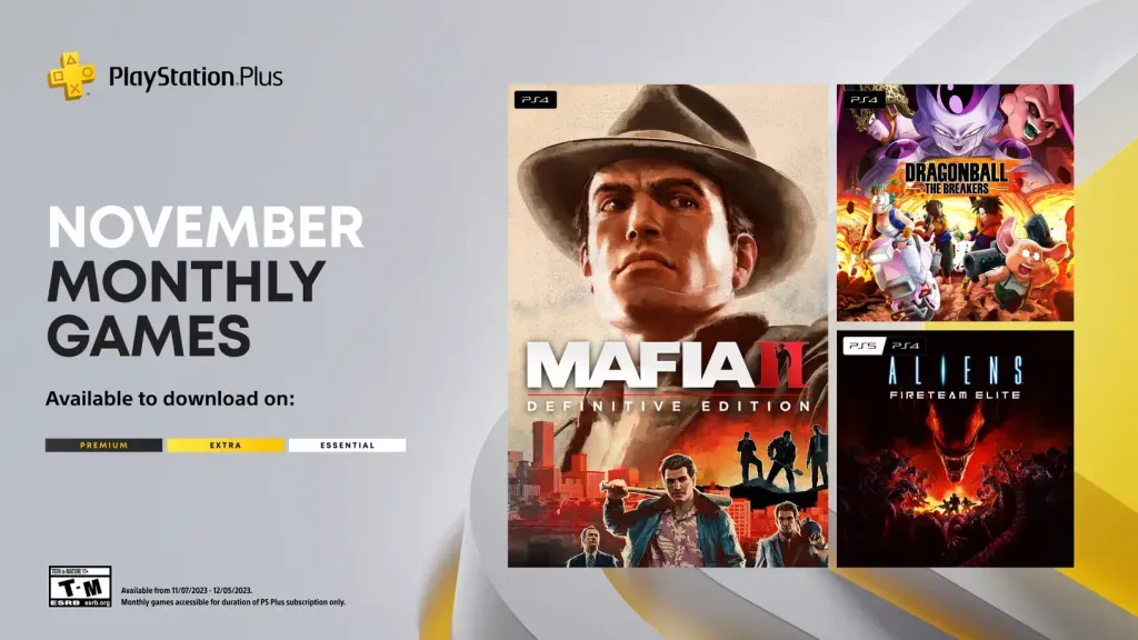 Los tres títulos que llegan en noviembre a PS Plus. (Foto: PlayStation)