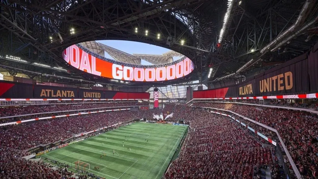 El imponente estadio de Atlanta