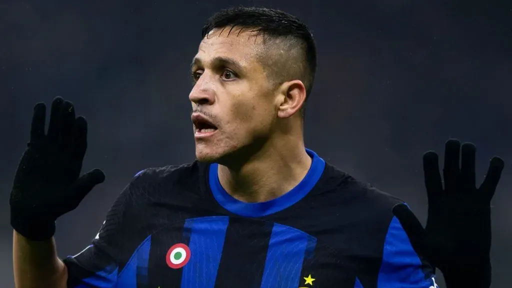 Alexis Sánchez es criticado por su nivel tras volver al Inter de Milán y lo presionan para ir a Arabia Saudita. Foto: Getty Images.