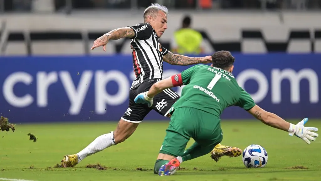 Eduardo Vargas puede dejar el Atlético Mineiro para ir al Vasco da Gama. Foto: Getty Images.