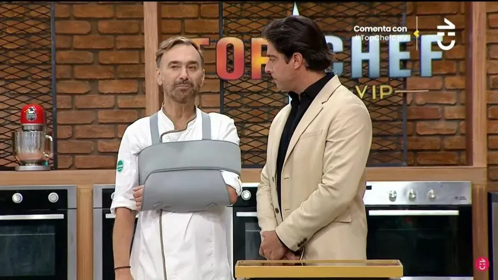 Jordi Castel no seguirá en Top Chef Vip. Imagen: Chilevisión.