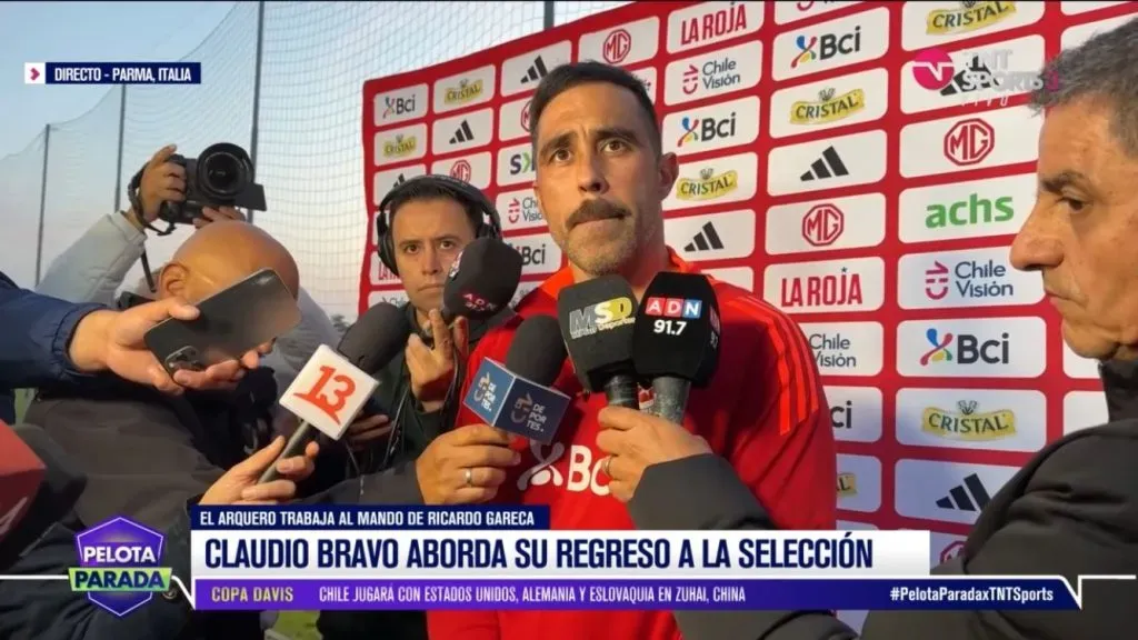 Bravo en conferencia de prensa.