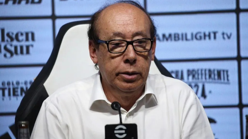 El presidente de Blanco y Negro lanzó una polémica frase. Foto: Photosport