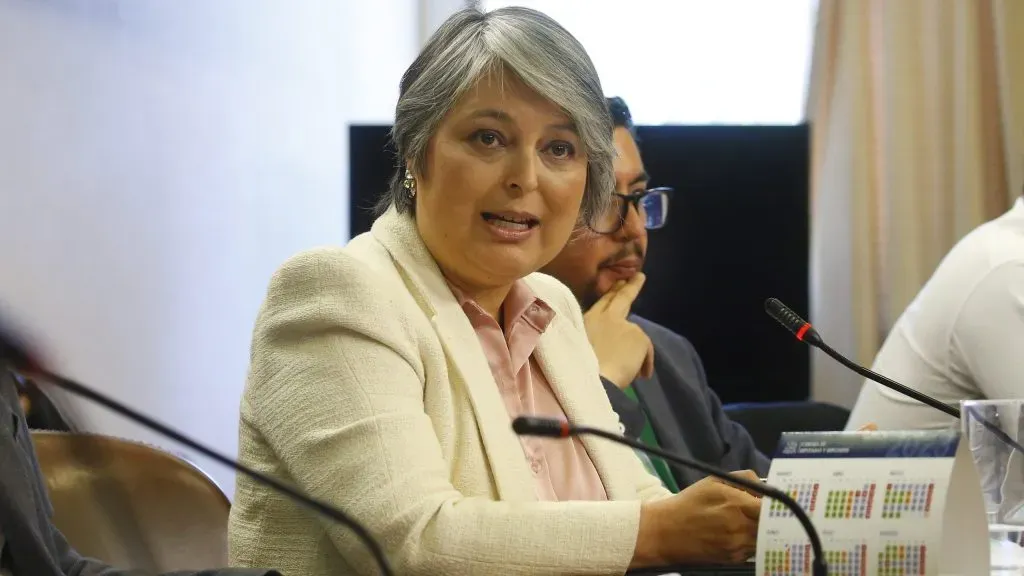 Valparaiso, 22 de noviembre de 2023
La Ministra Jeannette Jara asiste a la comision de Trabajo en la Camara de Diputados
Sebastian Cisternas/Aton Chile