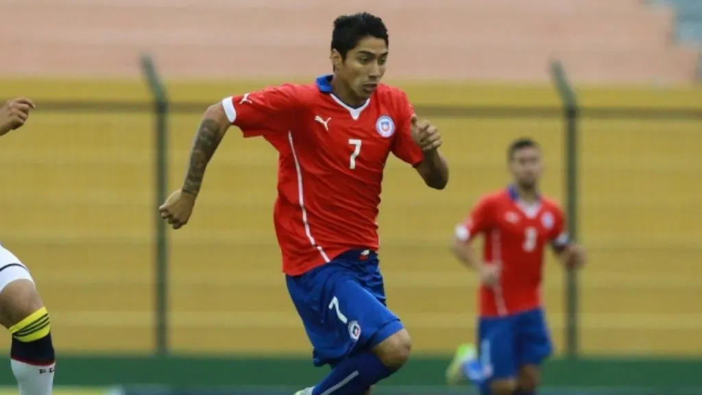 Cabral jugó por Chile un Sudamericano Sub 20