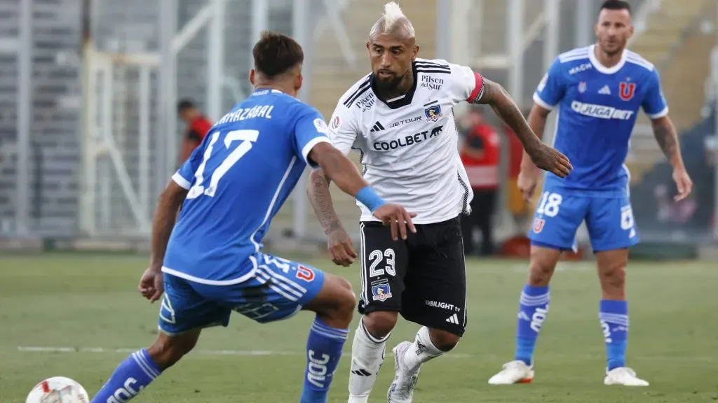 Arturo Vidal quiere revancha ante la U y hace todo lo posible para llegar. Foto: Photosport.