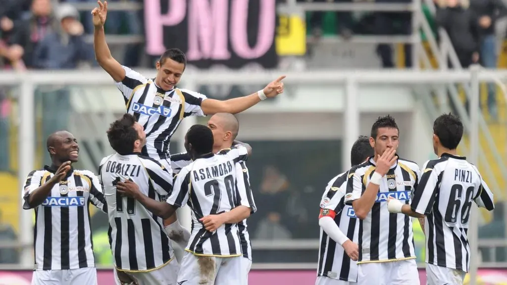 Alexis Sánchez será recibido en grande en el Udinese. Foto: Getty Images.