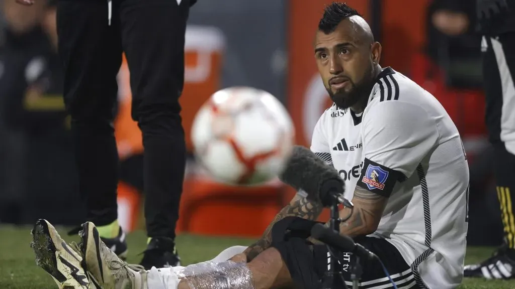 Vidal podría ser baja ante River Plate