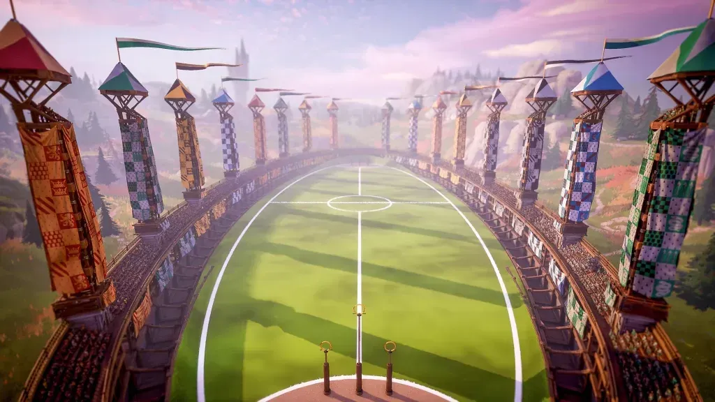 La gráfica de Harry Potter: Quidditch Champions está muy bien logrado.