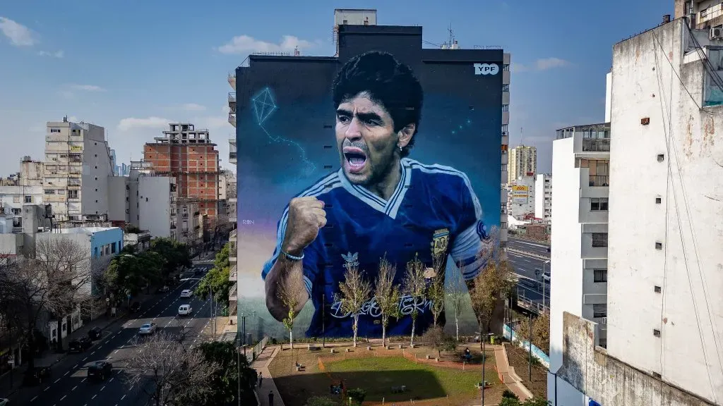 Mural del Diego en Buenos Aires / Imago.