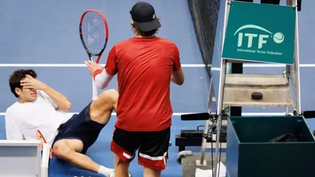 Garin y Bergs protagonizaron un escándalo en Copa Davis