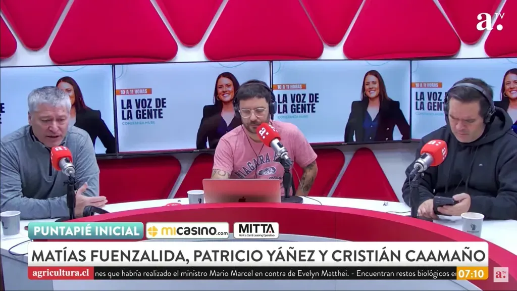 Patricio Yáñez criticó con dureza al plantel albo. (Captura Agricultura TV).