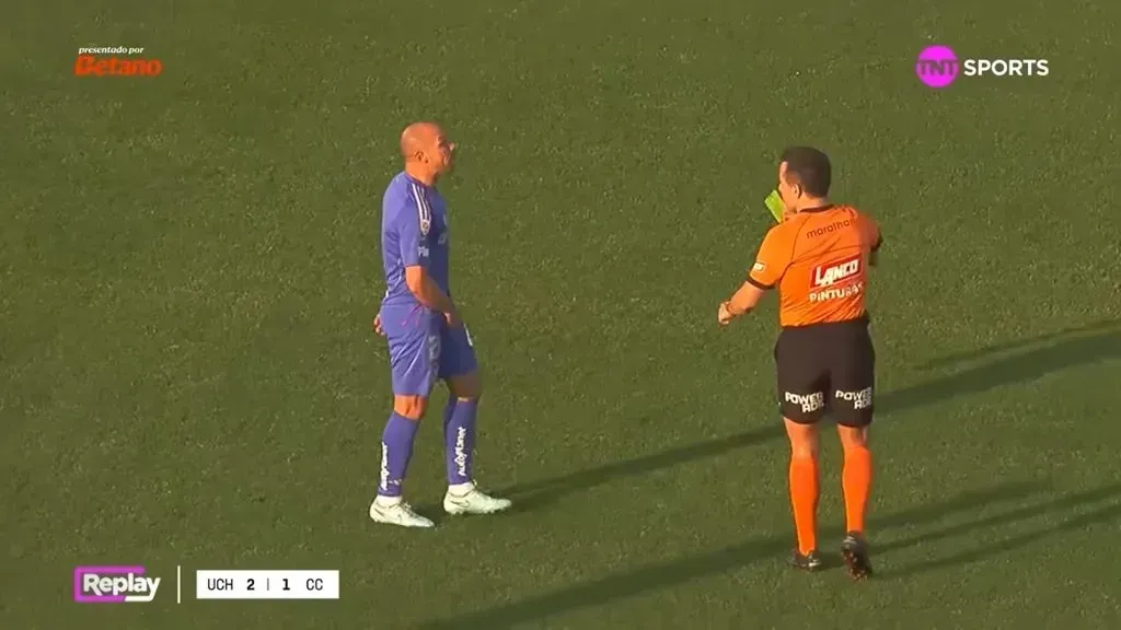 Al lado de Piero Maza, Marcelo Díaz tuvo esta actitud ante Colo Colo