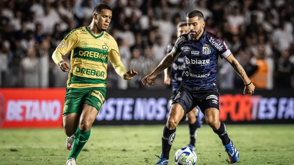 Santos não saiu do 0 a 0 com o Cuiabá (Foto: Raul Baretta/ Santos FC/ Divulgação)